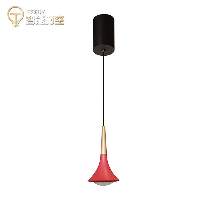 Red Linear Pendant Lighting