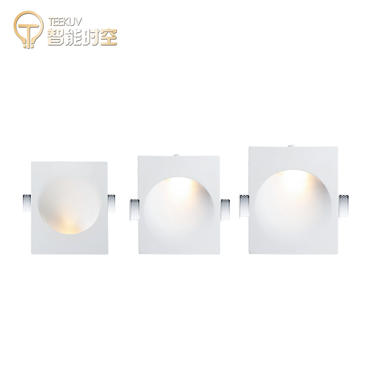 Wall Embedded Mounted Downlight Led Gypsum Light