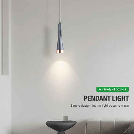 7w Aluminium Led Pendant Light 