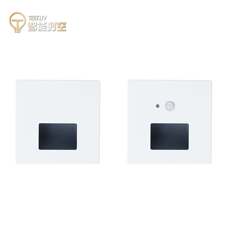 G-Lights Intelligent Motion Sensor Recessed  Led Wall Stair Corner Light