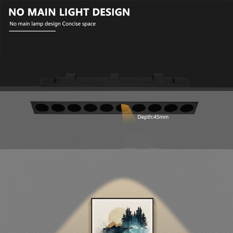 Led Linear Light Grille Lights Fixture Grille Lamp