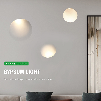 LED Ceiling Gypsum Lamp