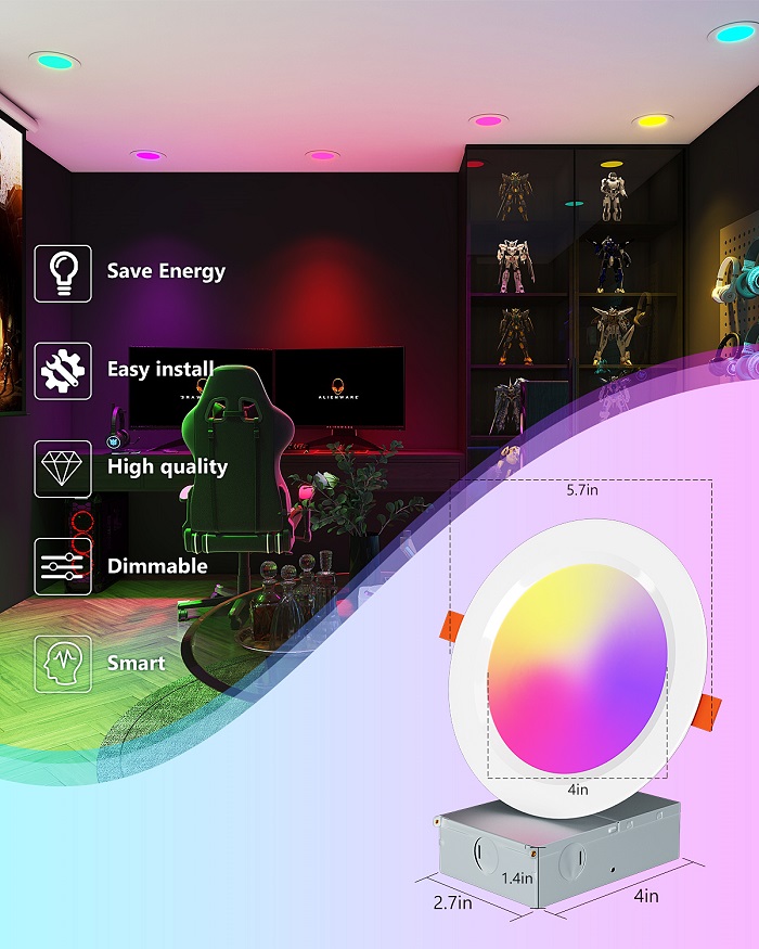 Smart Control Led RGB Down Light