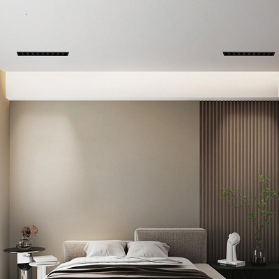 Recessed Anti Glare Indoor Led Linear Grille Lights