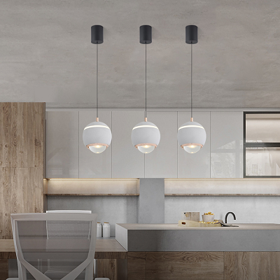 nordic modern glass led pendant lights