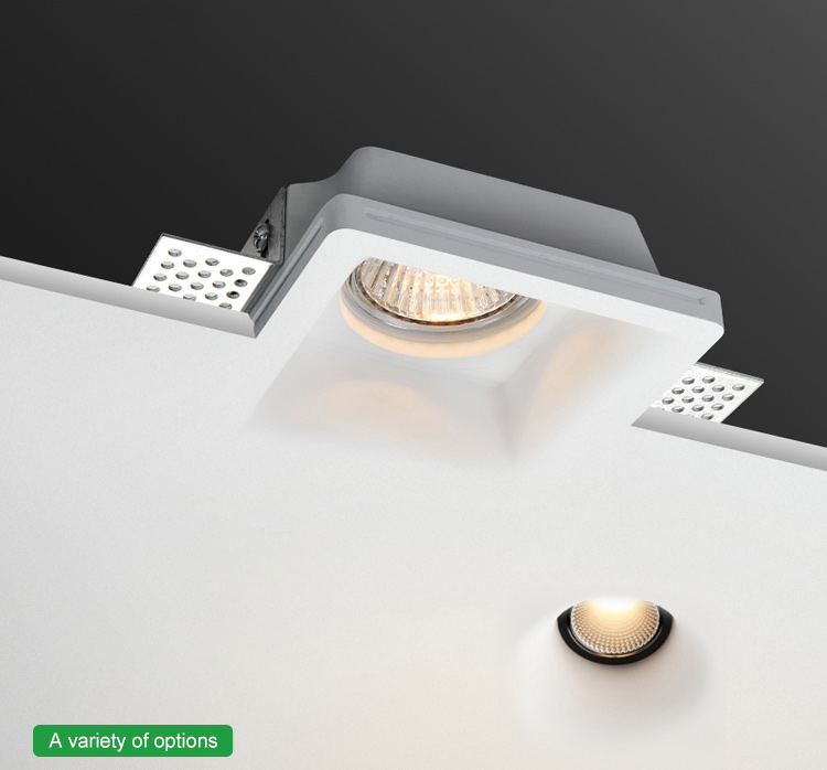 plaster gypsum recessed light  1 1