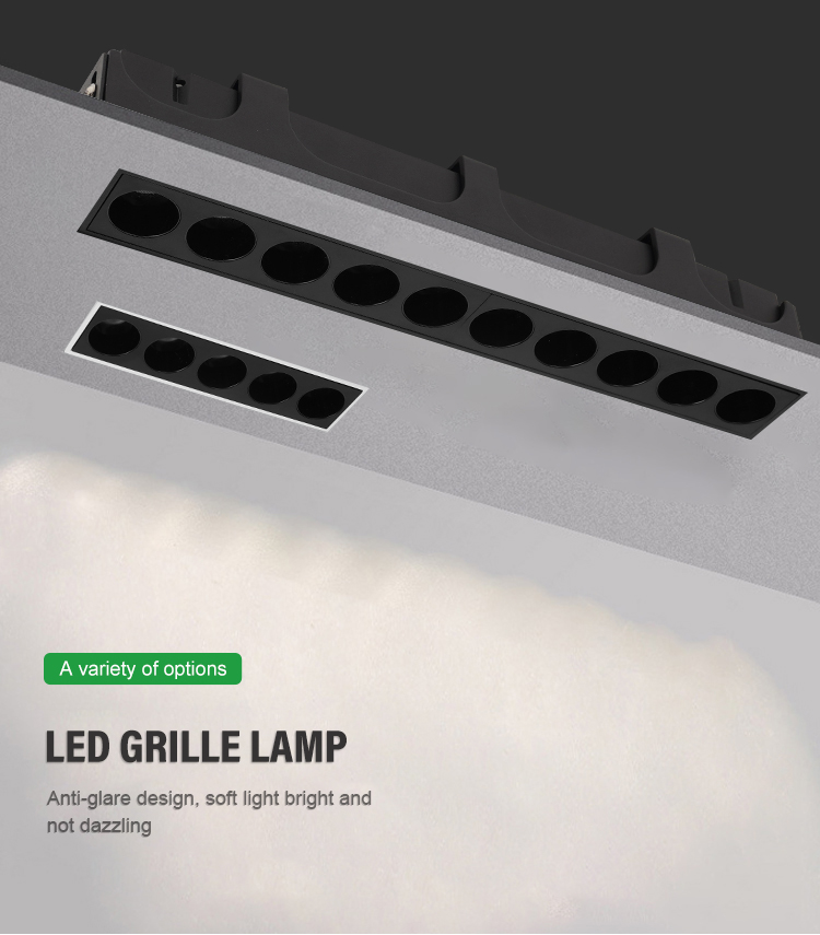 Recessed Led Grille Lamp